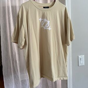 704 Beige Graphic T-Shirt